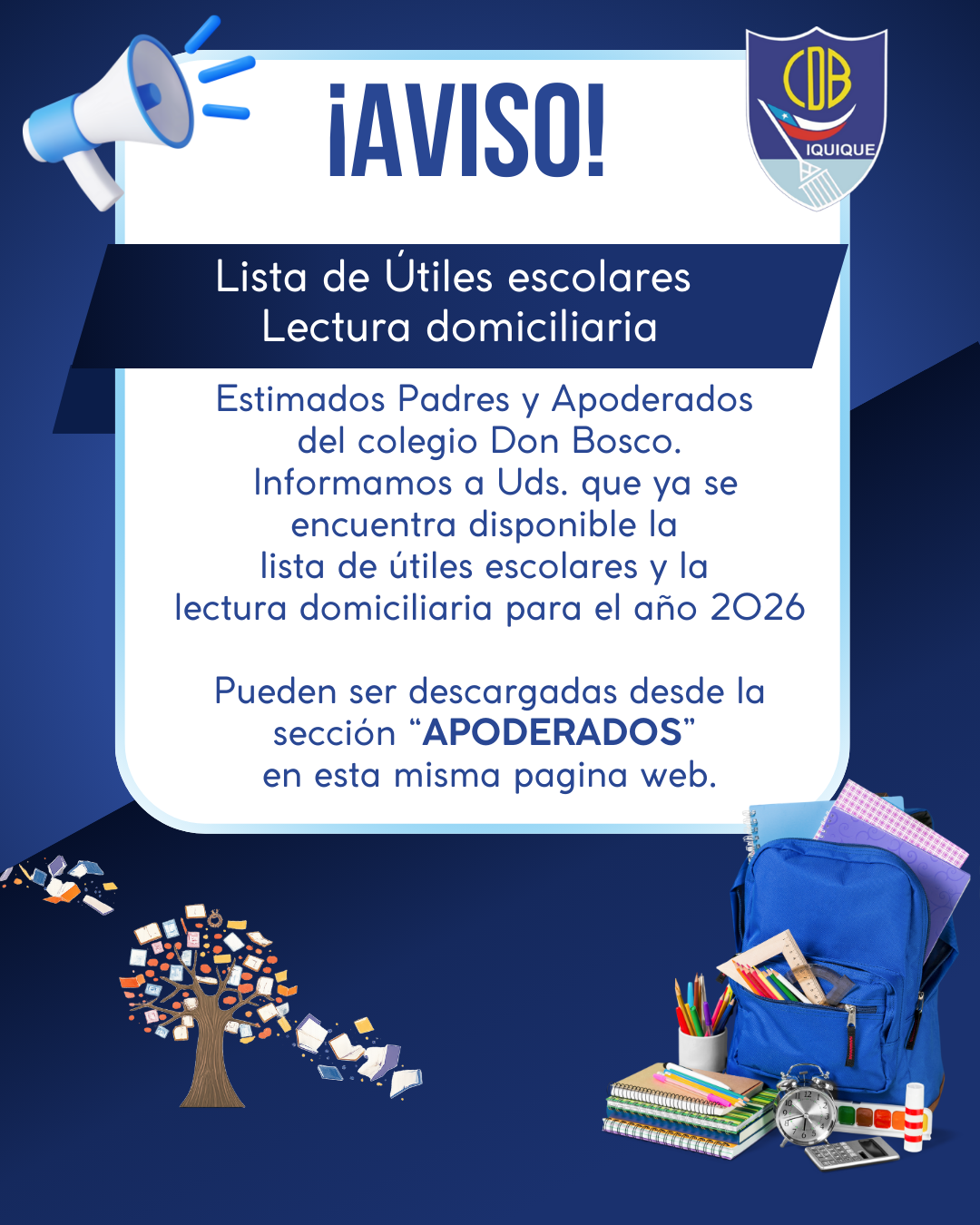 UTILES Y LECTURA 2026