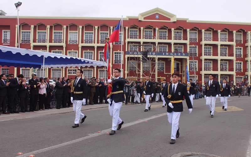 Desfile Escolar Glorias Navales 2019.