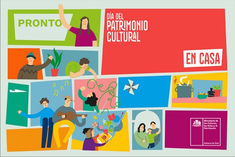 Ministerio de las Culturas invita a revisar nutrida cartelera con más de 500 actividades del #DíaDelPatrimonioEnCasa.