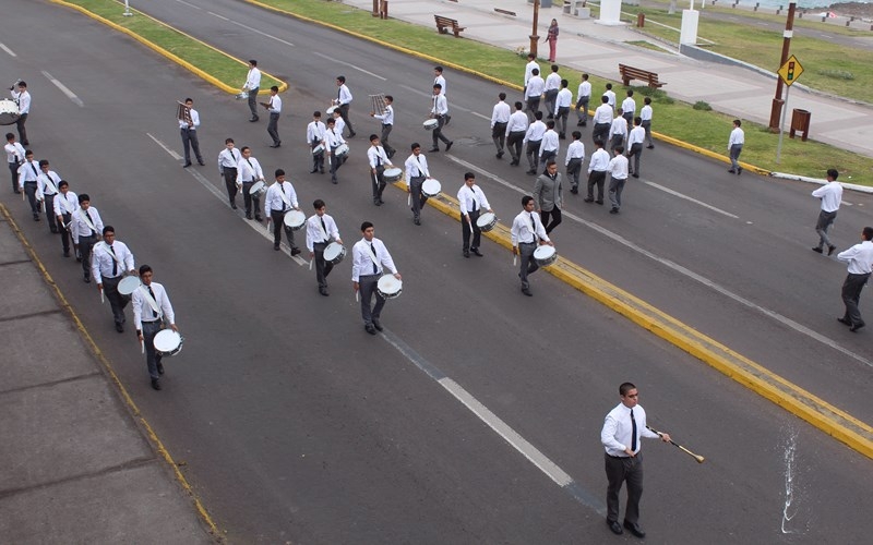 Preparatoria Desfile Escolar 2019.