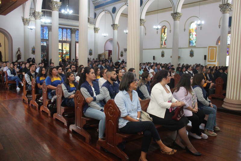 Colegio Salesiano de Iquique participa en eucaristía de Acción de Gracia en la Catedral